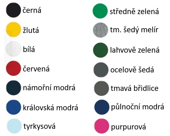 Barvy textilu